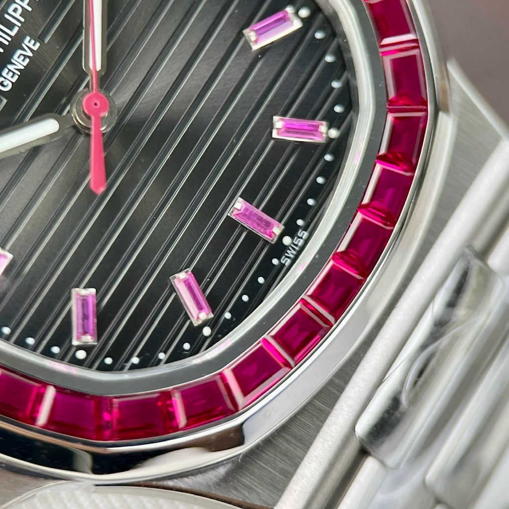 Patek Philippe Nautilus 5723 Custom Synthetic Ruby 3K Factory 40mm (2)