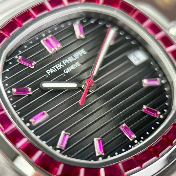 Patek Philippe Nautilus 5723 Custom Synthetic Ruby 3K Factory 40mm (2)