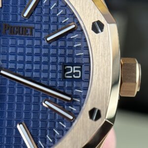 Audemars Piguet Royal Oak 15510OR Replica Watches Blue Color 41mm (9)
