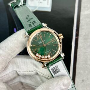 Chopard Replica Watches Best Quality Green Color 36mm (1)