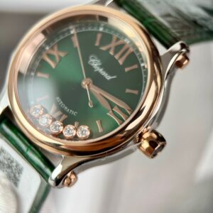 Chopard Replica Watches Best Quality Green Color 36mm (1)