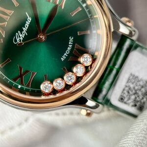 Chopard Replica Watches Best Quality Green Color 36mm (1)