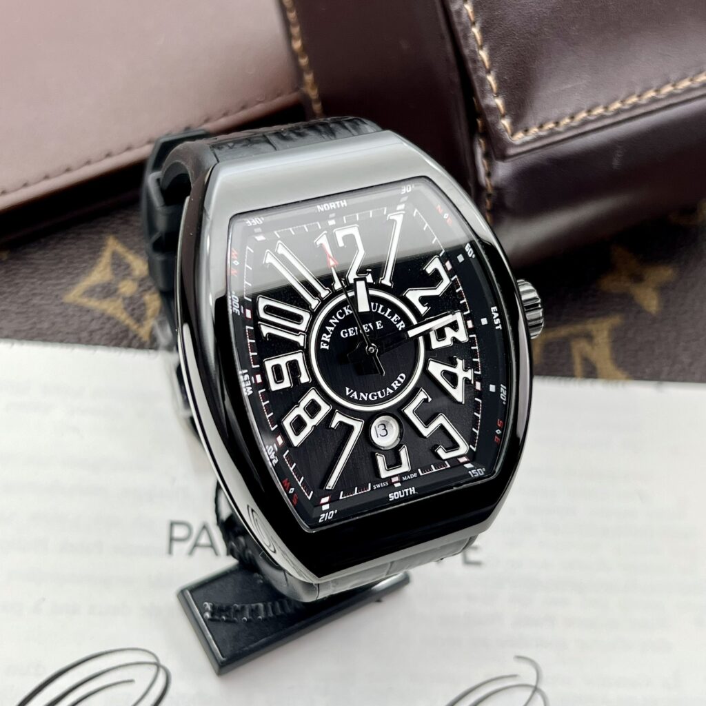 Franck Muller Vanguard V45 SC DT Ceramic Replica Watches 45mm (5)