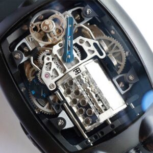 Jacob & Co Bugatti Chiron Replica Watches All Black 44mm (9)