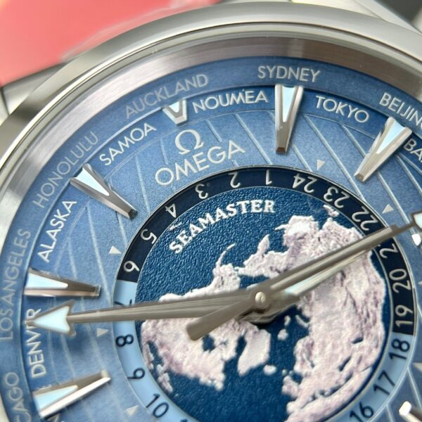 Omega Aqua Terra Worldtimer Summer Blue VS Factory (8)