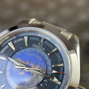 Omega Seamaster Aqua Terra Replica Watches Blue VS Factory 43mm (8)
