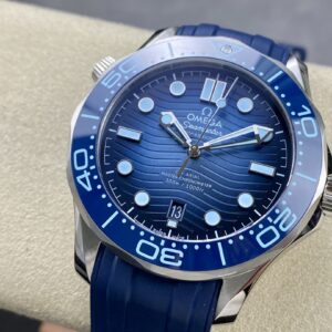 Omega Seamaster Summer Blue Fake Watches Best Quality VS Factory 42mm (9)
