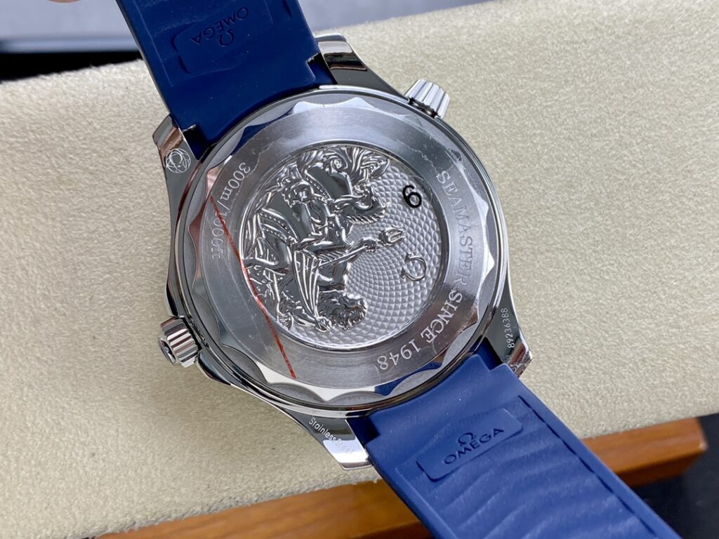 Omega Seamaster Summer Blue Fake Watches Best Quality VS Factory 42mm (9)