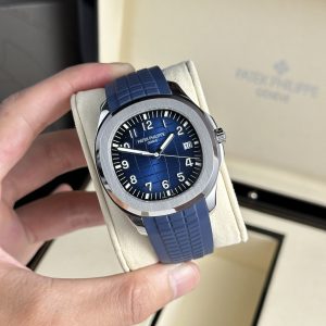 Patek Philippe Aquanaut 5168G Replica Watches Blue Rubber 42 (1)