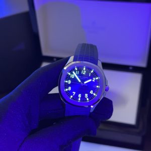 Patek Philippe Aquanaut 5168G Replica Watches Blue Rubber 42 (1)