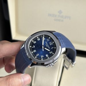 Patek Philippe Aquanaut 5168G Replica Watches Blue Rubber 42 (1)