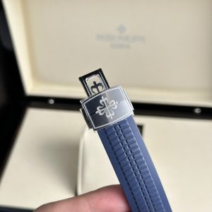 Patek Philippe Aquanaut 5168G Replica Watches Blue Rubber 42 (1)