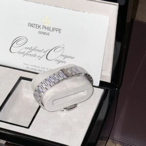 Patek Philippe Nautilus 5719 Custom Full Moissanite Diamonds 40mm (1)