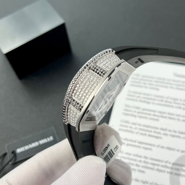 Richard Mille RM67-01 Custom Moissanite Diamonds Replica Watch 40mm (1)