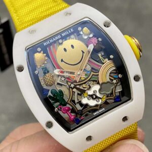 Richard Mille RM88 Tourbillon Smiley Replica Watches Best Quality 42mm (8)