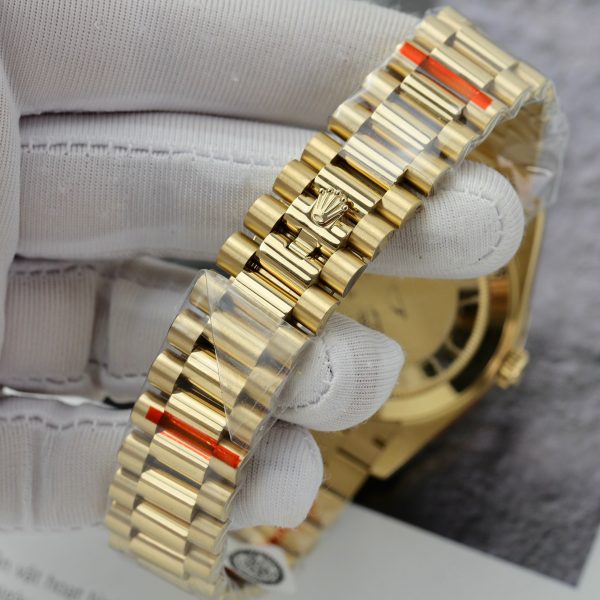 Rolex Day-Date 18K Gold Wrapped Custom Moissanite Diamonds GM V3