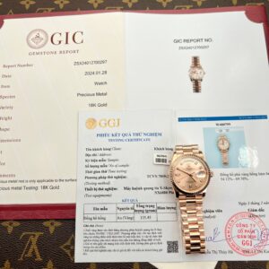 Rolex Day-Date Rose Gold Wrapped Sundust Dial GM Factory 36mm (6)