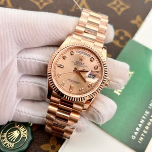 Rolex Day-Date Rose Gold Wrapped Sundust Dial GM Factory 36mm (6)