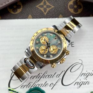 Rolex Daytona Replica Watches Custom Purple Mother Of Pearl 40mm (2)