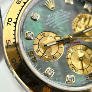 Rolex Daytona Replica Watches Custom Purple Mother Of Pearl 40mm (2)