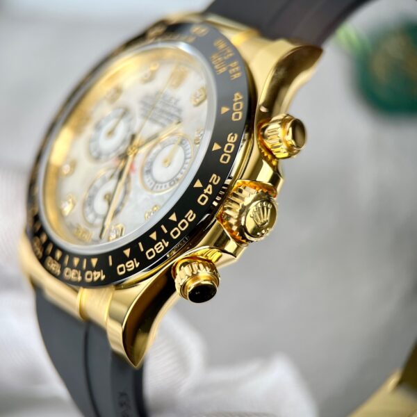 Rolex Daytona Replica Watches Gold Wrapped Mother Of Pearl Natural 40mm (7)