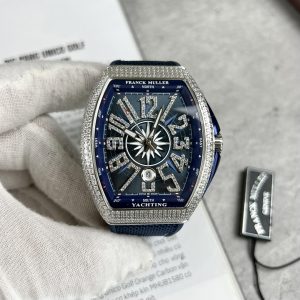 Franck Muller Replica Watches V45 SC DT Blue Color ABF Factory 45mm (7)