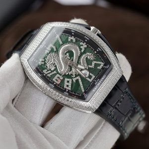 Franck Muller Vanguard Dragon V45 SC DT Green Dial ABF Factory (11)