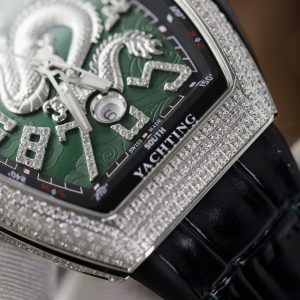 Franck Muller Vanguard Dragon V45 SC DT Green Dial ABF Factory (11)