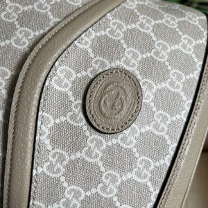 Gucci Large Shoulder Interlocking G Monogram Replica Bags Size 24x20x8cm (2)