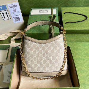 Gucci Large Shoulder Interlocking G Monogram Replica Bags Size 24x20x8cm (2)