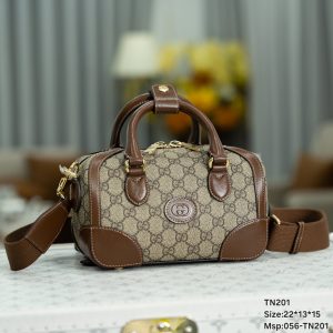 Gucci Speedy Small Duffle Interlocking Replica Bags Size 22x13x15cm (2)