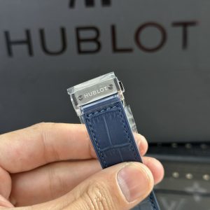 Hublot Classic Fusion Titanium Blue Replica Watches JJF Factory 2024 38mm (1)