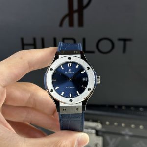 Hublot Classic Fusion Titanium Blue Replica Watches JJF Factory 2024 38mm (1)