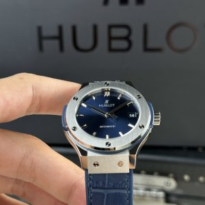 Hublot Classic Fusion Titanium Blue Replica Watches JJF Factory 2024 38mm (1)