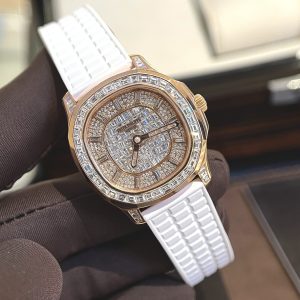 Patek Philippe Aquanaut 5062 Real Gold 18K Natural Diamonds Best Replica Watch 38 (4)