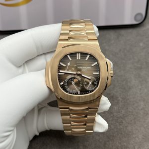 Patek Philippe Nautilus 5712-1R-001 Solid Gold Watch Like Auth 99% (1)