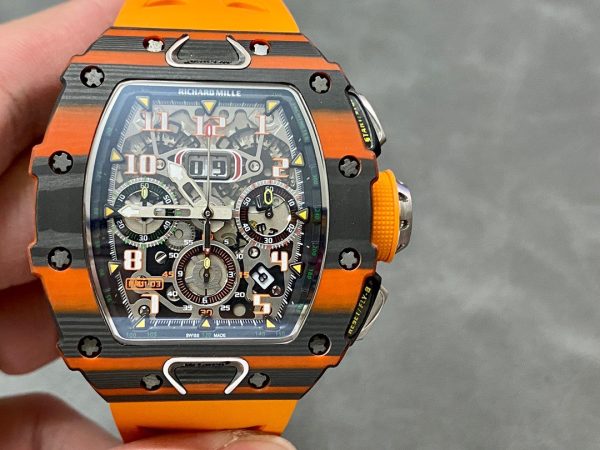 Richard Mille Flyback Chronograph RM11-03 McLaren Best Replica 44 (9)