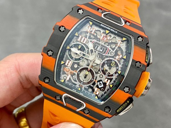 Richard Mille Flyback Chronograph RM11-03 McLaren Best Replica 44 (9)