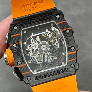 Richard Mille Flyback Chronograph RM11-03 McLaren Best Replica 44 (9)