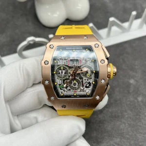 Richard Mille RM11 18K Solid Gold Watch Replica Watch VVIP (1)