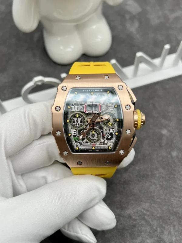 Richard Mille RM11 18K Solid Gold Watch Replica Watch VVIP (1)