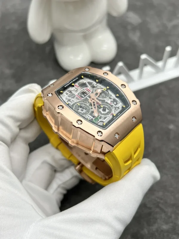 Richard Mille RM11 18K Solid Gold Watch Replica Watch VVIP (1)