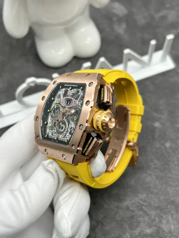 Richard Mille RM11 18K Solid Gold Watch Replica Watch VVIP (1)