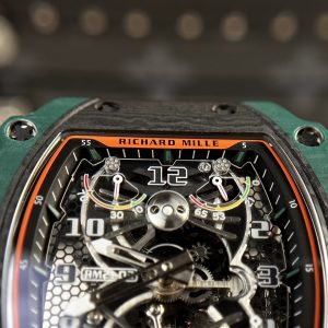 Richard Mille RM21-02 Tourbillon Aerodyne Green TPT Watch RM Factory 43mm (10)