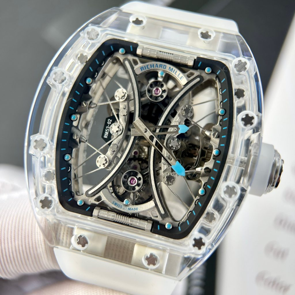 Richard Mille RM53-02 Tourbillon Sapphire Best Replica Watch 43mm (3)