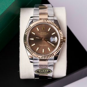 Rolex Chế Tác DateJust 126331 Oyster Strap Chocolate Dial Clean Factory 41mm (2)