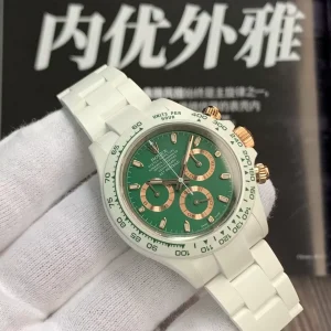 Rolex Cosmograph Daytona AET Green Dial Replica Watches 40mm (1)