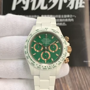 Rolex Cosmograph Daytona AET Green Dial Replica Watches 40mm (1)