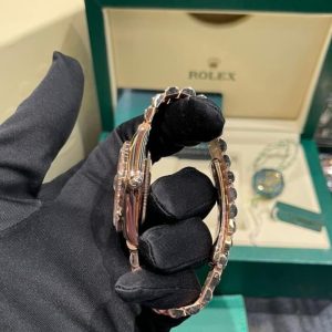 Rolex Day-Date 128345RBR Natural Diamond Solid Gold Watch 36mm (7)