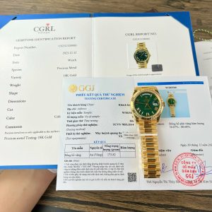 Rolex Day-Date 18K Gold Replica Watch GM Factory V3 176 Grams 40mm (1)